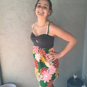 Urban Renewal Psychedelic Babydoll Dress